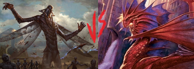 Commander Showdown — The Locust God vs Niv-Mizzet