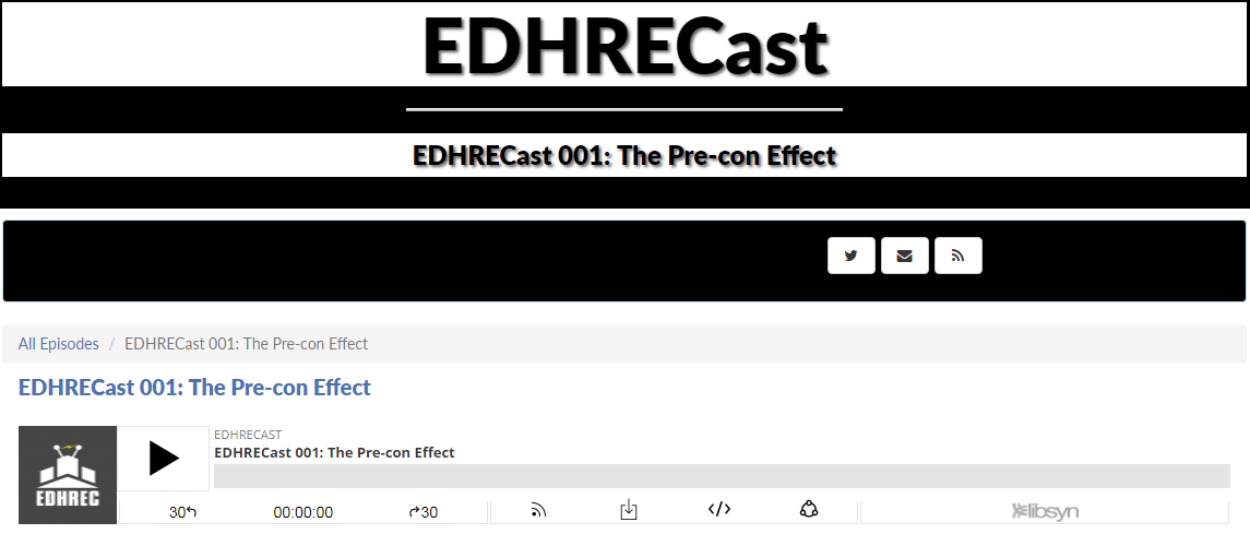 Announcing EDHRECast!