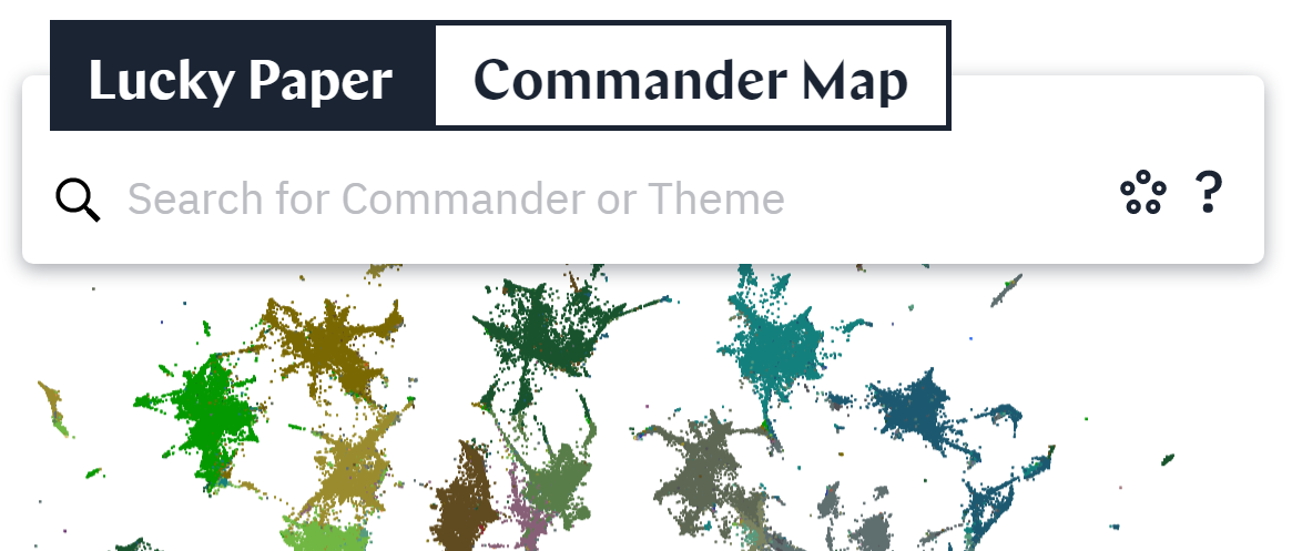 The Interactive Commander Map