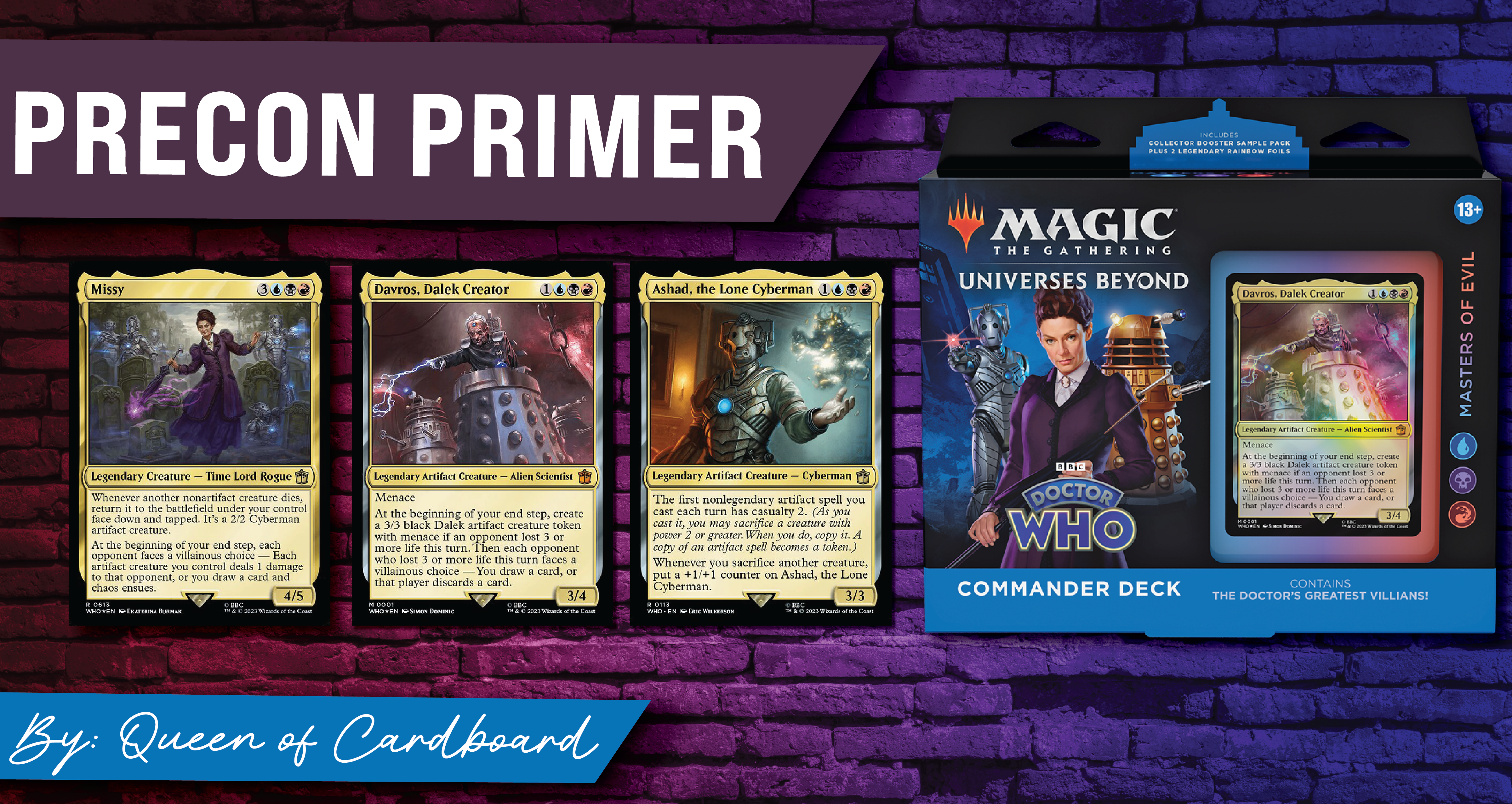 Precon Primer - Masters of Evil