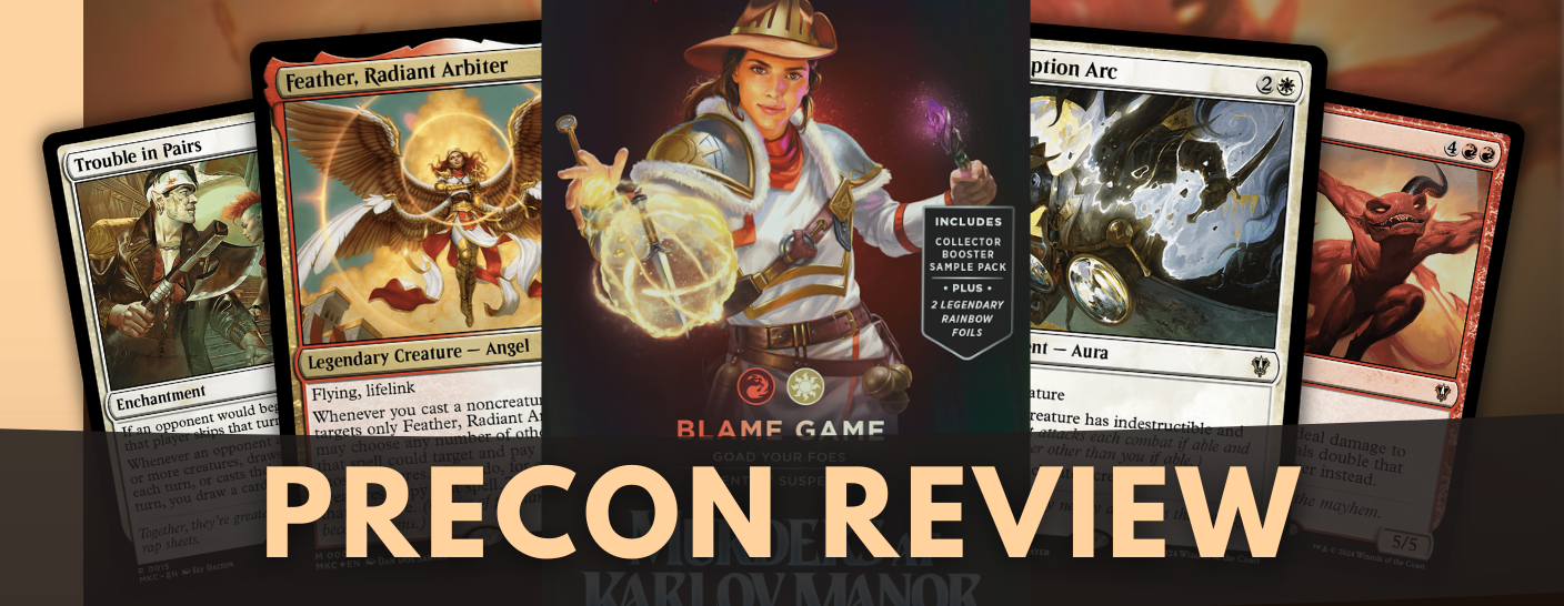 Blame Game Precon Review