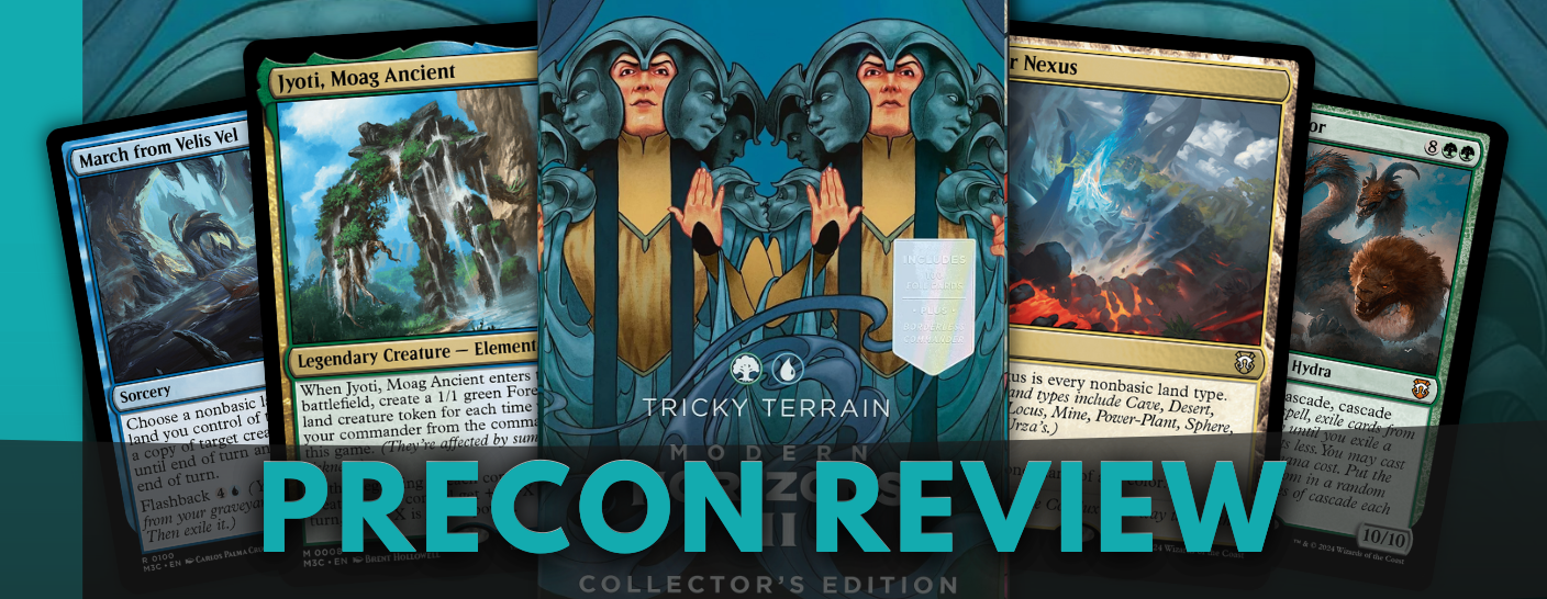 Tricky Terrain Precon Review - Modern Horizons 3