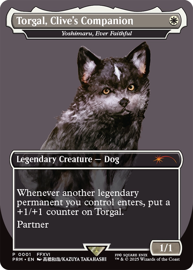 Torgal, Clive's Companion, a Final Fantasy XVI-themed reskin of Yoshimaru, Ever Faithful.