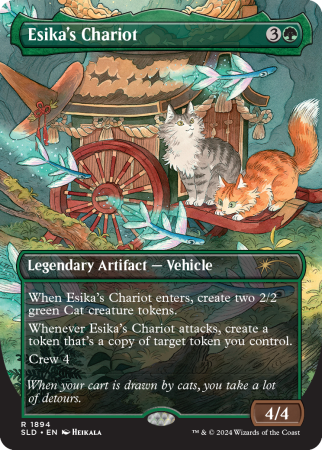 Esika's Chariot, a card from the "Adventures of the Little Witch" drop. <yoastmark class=
