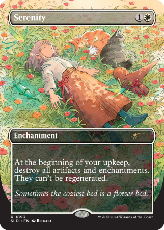 Serenity, a card from the "Adventures of the Little Witch" drop. <yoastmark class=