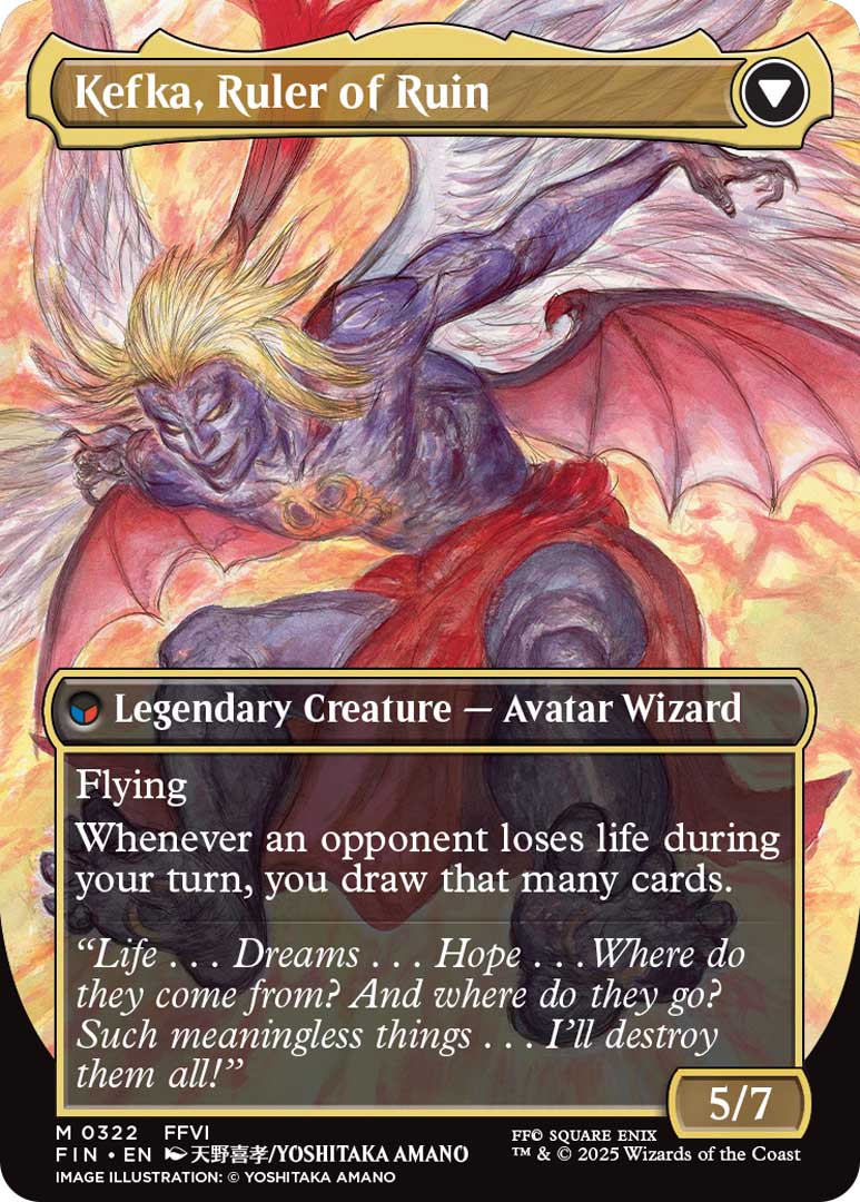 Kefka, Court Mage // Kefka, Ruler of Ruin