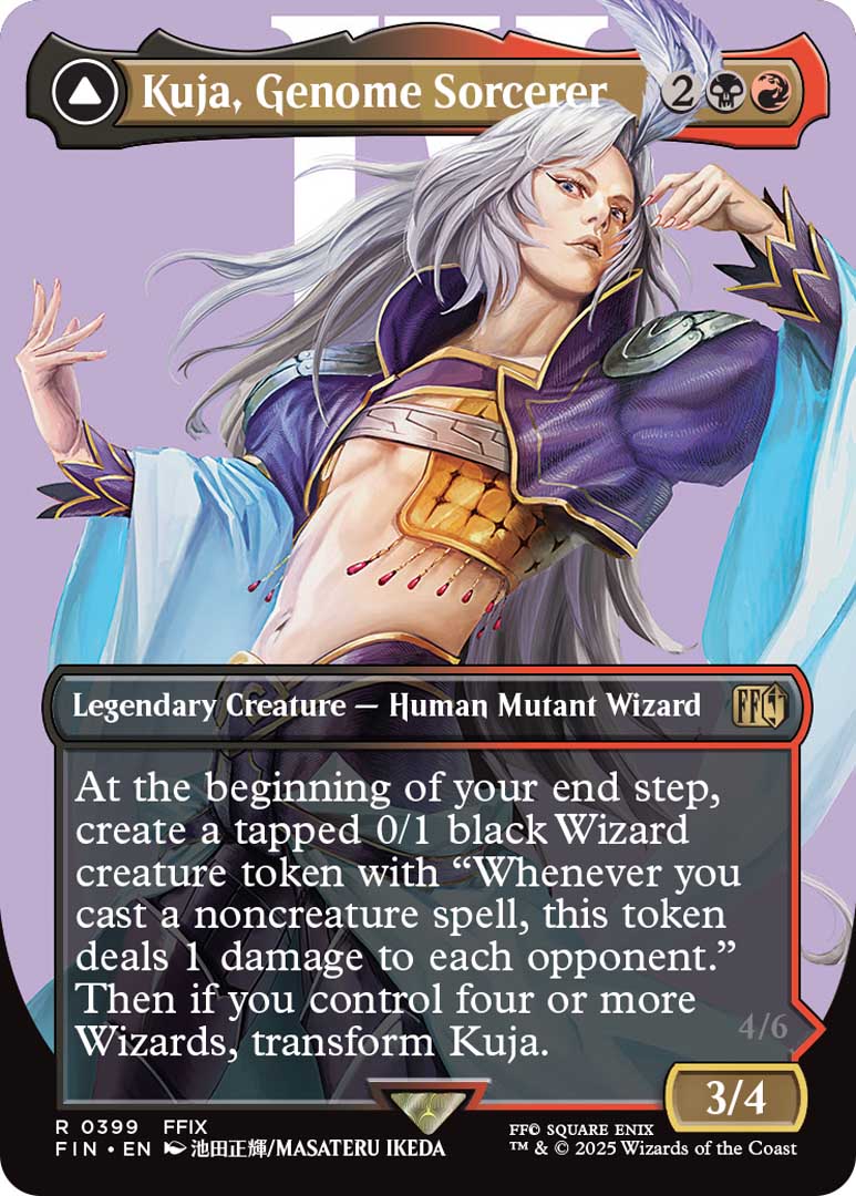 Kuja, Genome Sorcerer // Trance Kuja, Fate Defied (showcase)