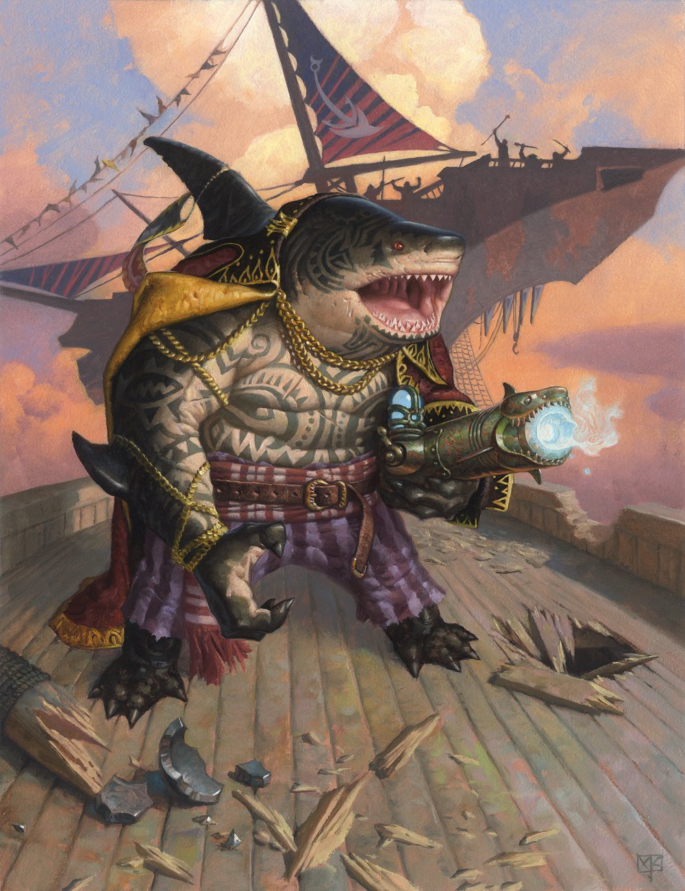 Discard Your Way, Trim-Style, With This Captain Howler, Sea Scourge Commander Deck