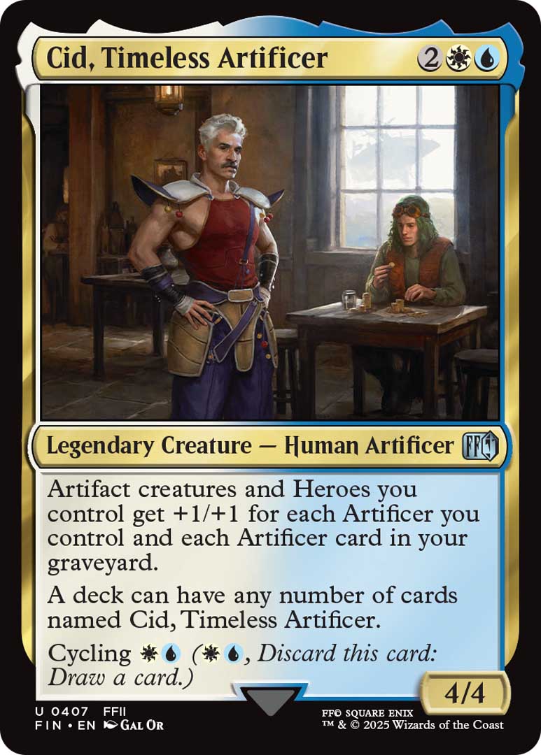 Cid, Timeless Artificer - FFII