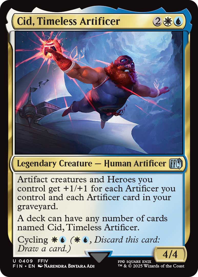 Cid, Timeless Artificer - FFIV