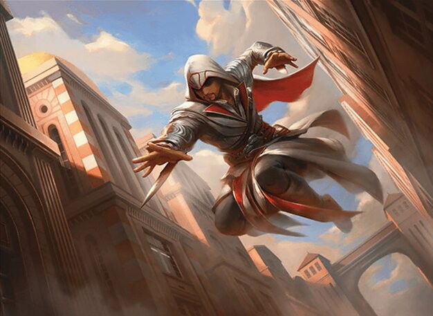 Building Ezio Auditore da Firenze Using Only Universes Beyond Cards