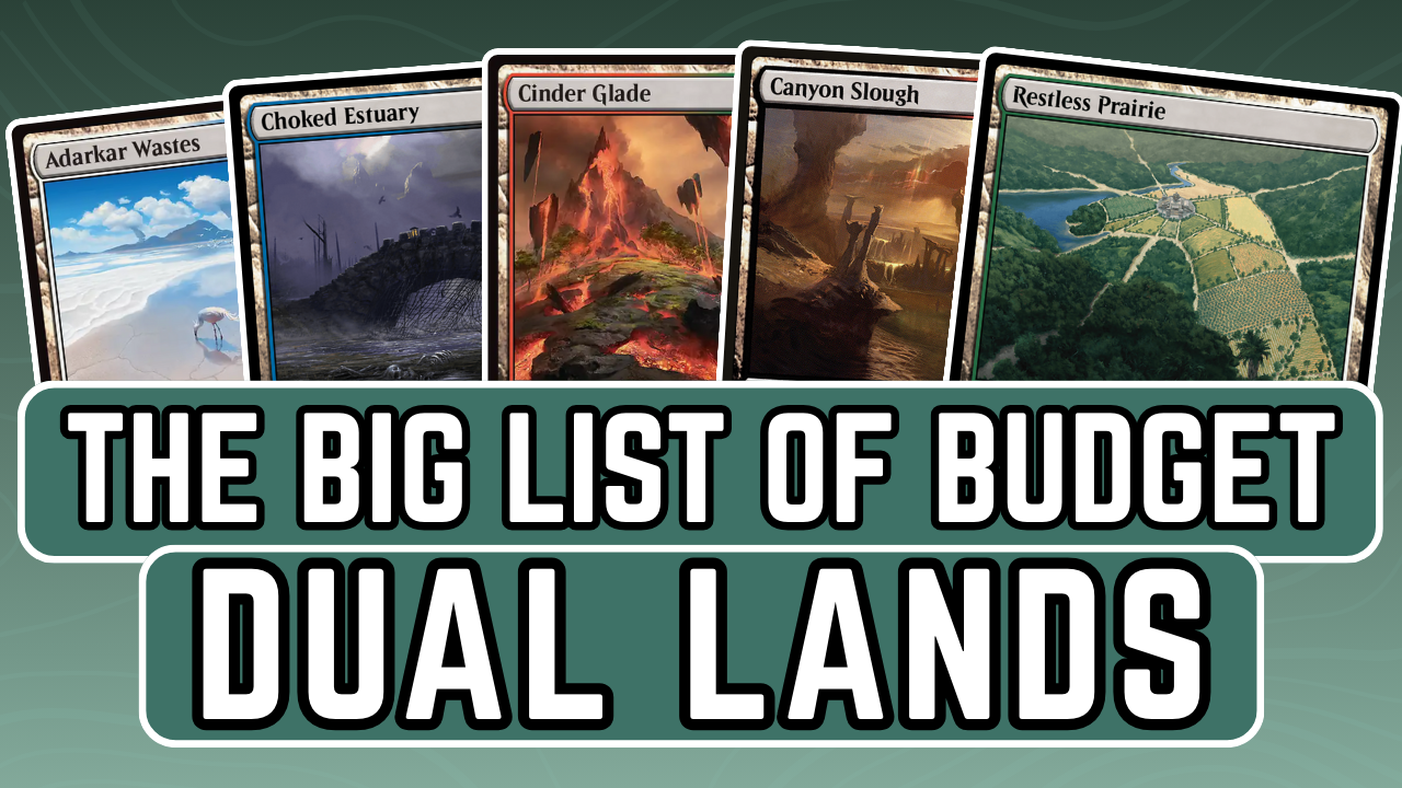 The Big List of Budget Dual Lands in Commander