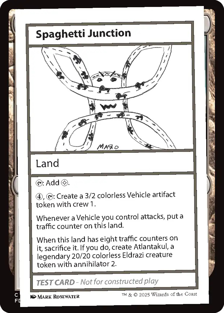 Spaghetti Junction. Image credit: Wizards of the Coast