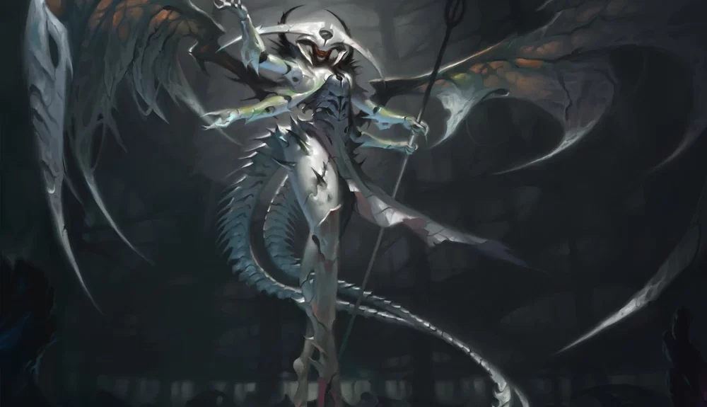 Trimmed Attractive Atraxa and Her Myojin Posse Deck Tech