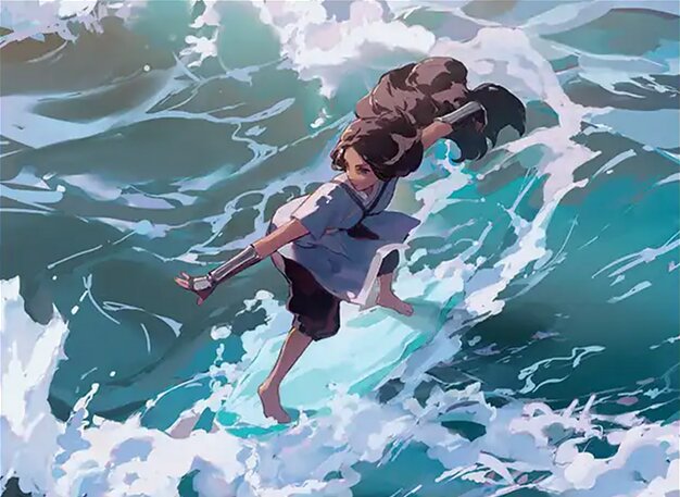 Background image for Drawing Tons of Cards With Katara, Waterbending Master in Commander