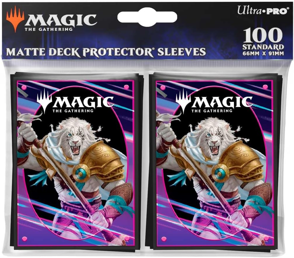 ajani matte deck protector sleeves from ultra pro