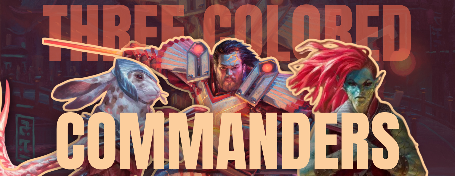 The Top 40 Three-Colored Commanders