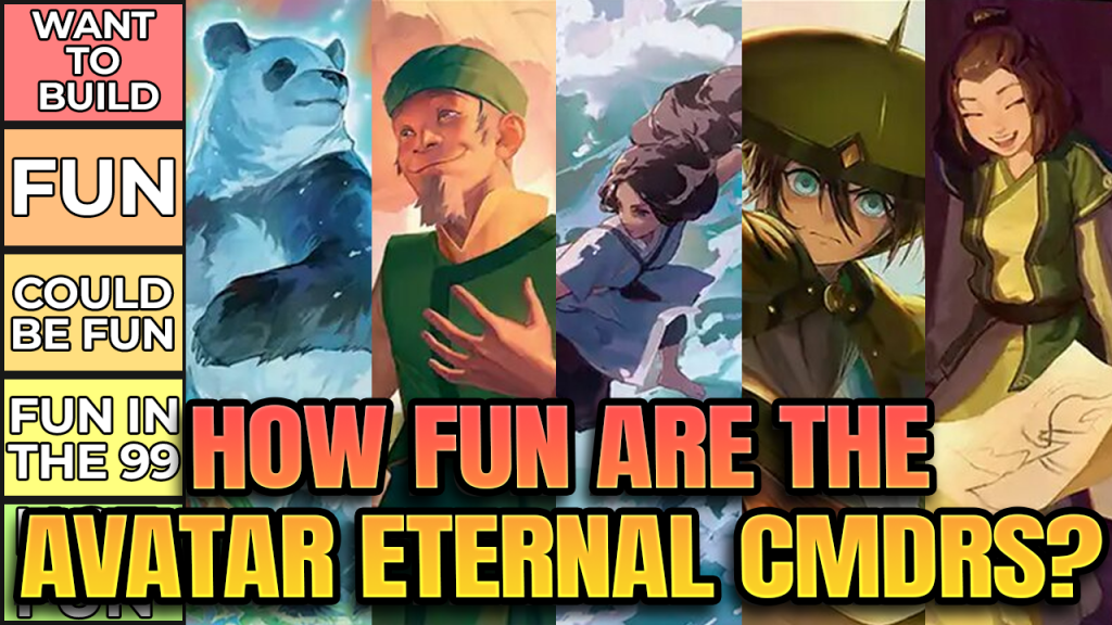 Background image for How Fun Are All of the Avatar Eternal (TLE) Commanders?