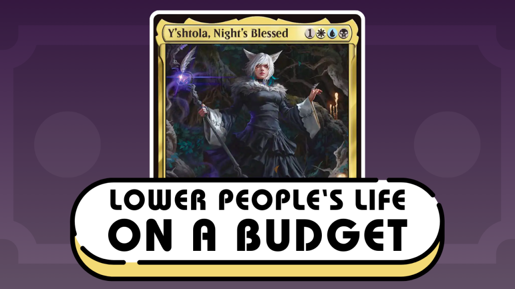 Background image for Lower Life Totals on a Budget With Y'shtola, Night's Blessed in Commander