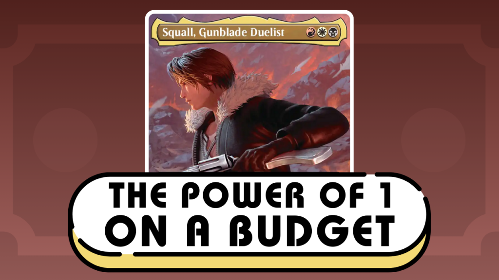 Background image for Squall, Gunblade Duelist Budget Deck Tech | The Power of 1
