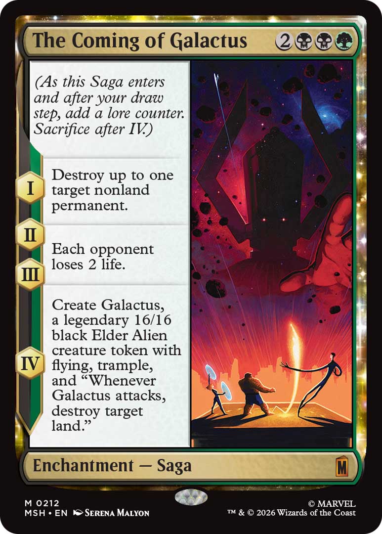 The Coming of Galactus. Image credit: Wizards of the Coast