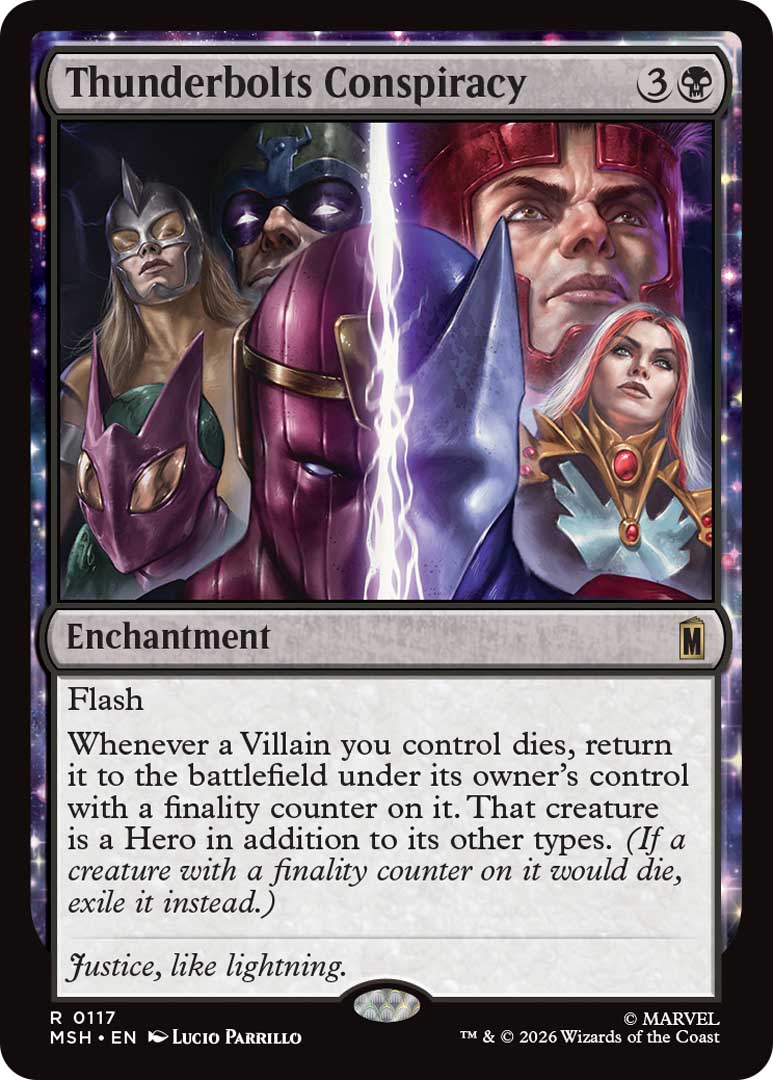 Thunderbolts Conspiracy. Image credit: Wizards of the Coast