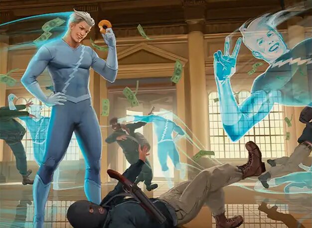 Background image for Running the Table With Just One Mana, With Quicksilver, Brash Blur