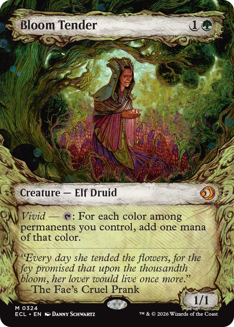 Showcase Bloom Tender. Image credit: Wizards of the Coast