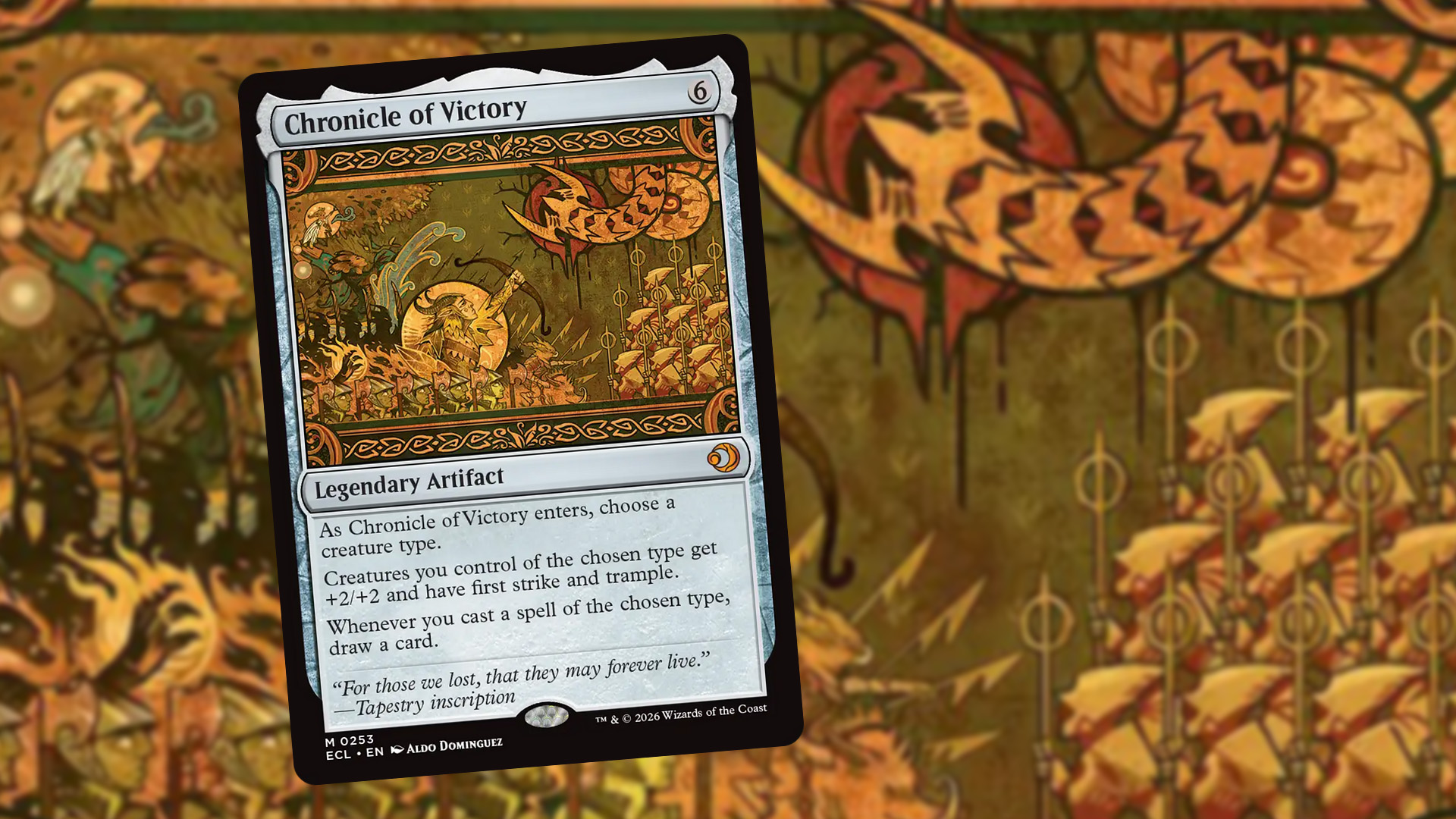 Background image for Is Chronicle of Victory a New Staple for Typal Commander Decks?