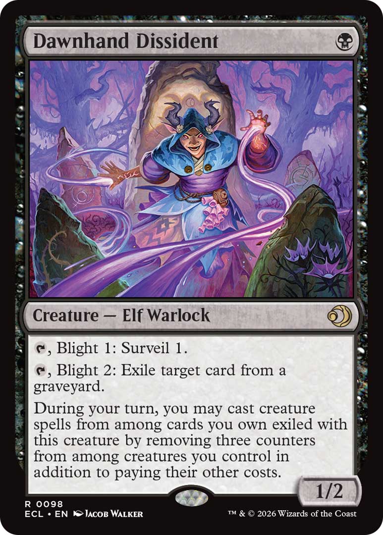 Dawnhand Dissident. Image credit: Wizards of the Coast