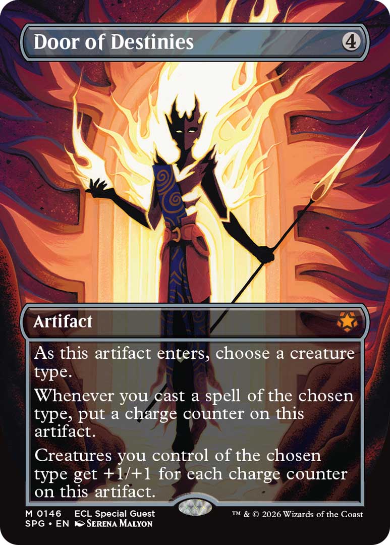 Door of Destinies Special Guest card. Image credit: Wizards of the Coast