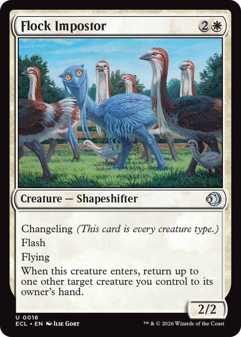 Flock Impostor. Image credit: Wizards of the Coast