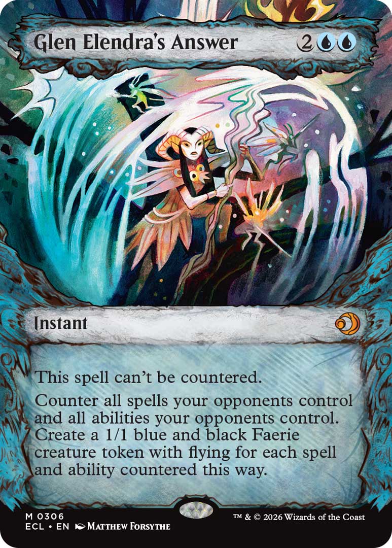 Showcase Glen Elendra's Answer. Image credit: Wizards of the Coast