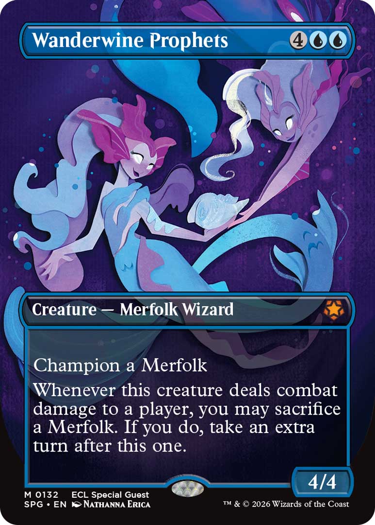 Wanderwine Prophets Special Guest card. Image credit: Wizards of the Coast